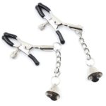 OHMAMA - Metalic Nipple Clamps With Chains & Little Bells