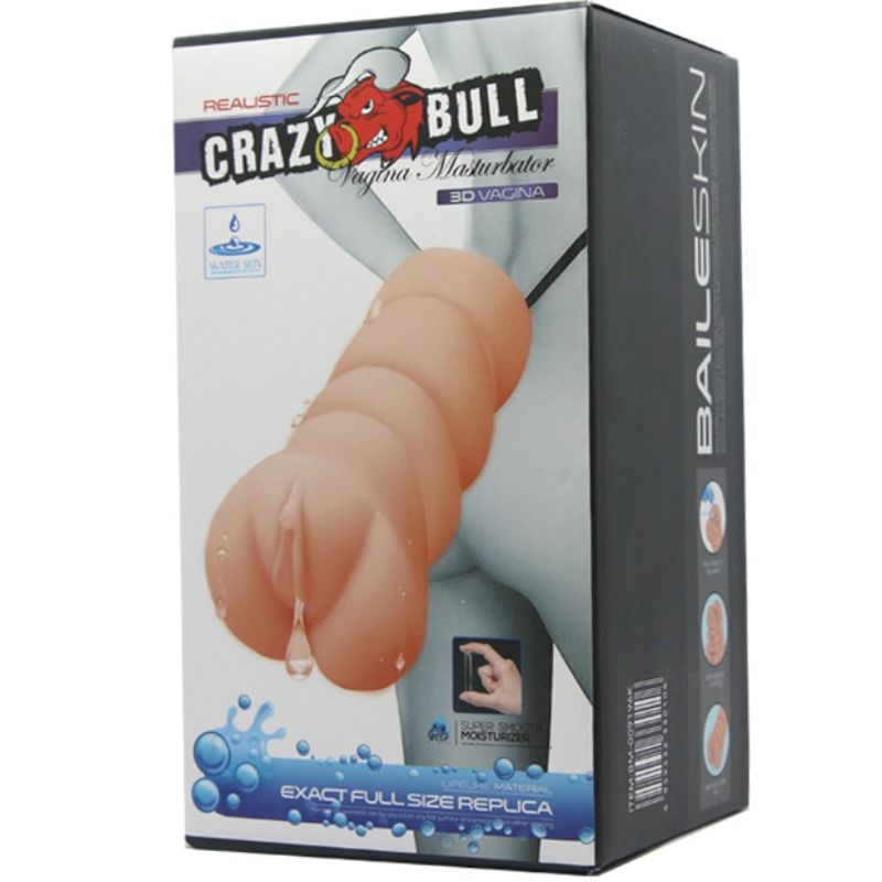 CRAZY BULL - Masturbator Water Skin - Vagina Style 3