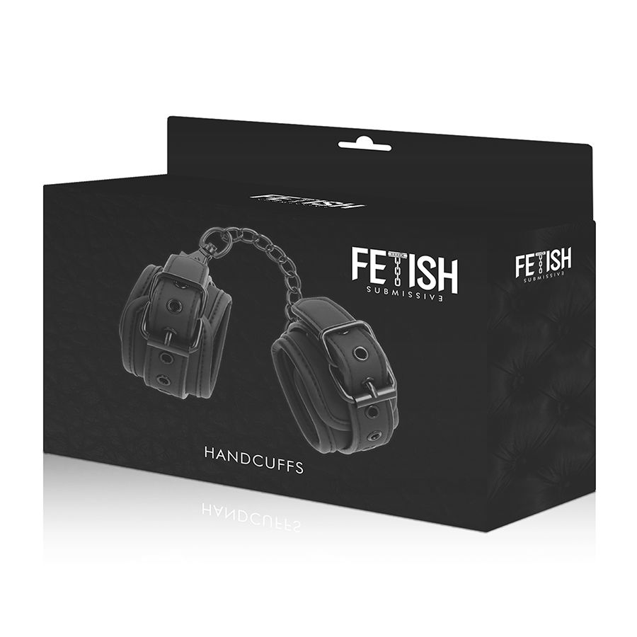 FETISH - Submissive Handcuffs Vegan Leather