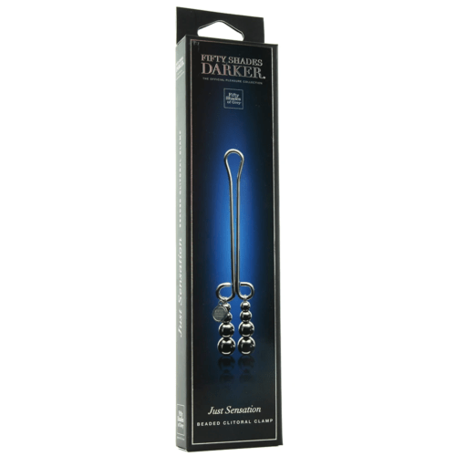 FIFTY SHADES DARKER - Just Sensation Beaded Clitoral Clamp