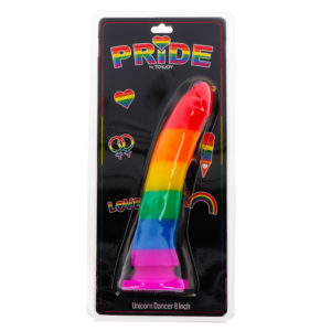 LGBTQ FLAG - Unicorn Dancer Dildo 18CM