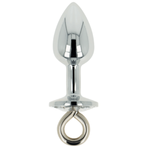 OHMAMA - Fetish Metal Butt Plug With Ring