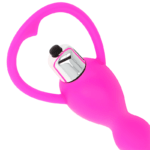 OHMAMA - Vibrating Butt Plug - Pink