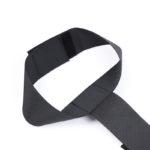 OHMAMA nylon collar with black wrist restraints for bondage wear and play