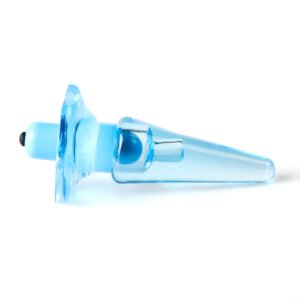 Vibrating Anal Plug - Blue