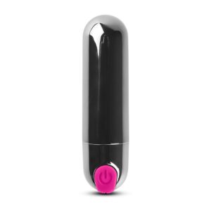 10 Speeds Recharging Vibrating Bullet - Silver