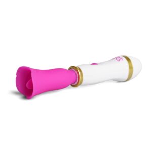 12 Speed Mini Vibrating Tongue - Pink
