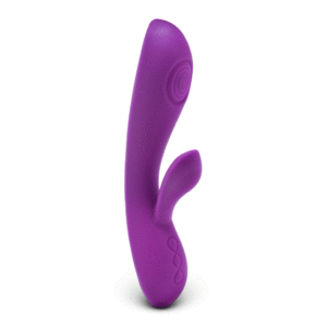 12 Speed Rechargeable Vibrator with Sucking Function Accessory - Purple