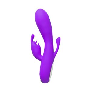 12 Speed Silicone Rabbit Vibrator Type II - Purple