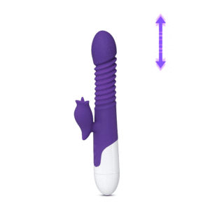12 Speed Silicone Thrusting Vibrator with Heating Function