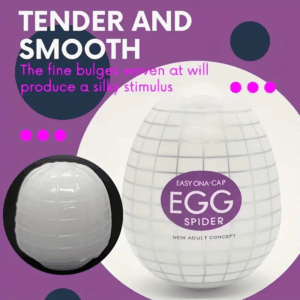 Masturbator Egg - Purple Spider