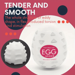 Masturbator Egg - Pink Spider