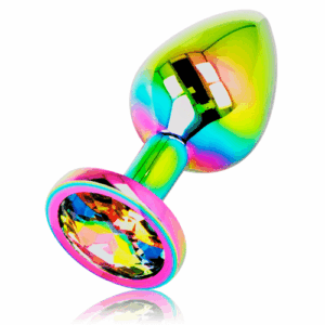 OHMAMA - Anal Plug Iridescent Circle - L