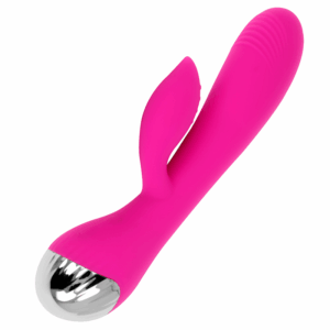 OHMAMA - Rechargeable 10 Speed Rabbit Vibrator 19CM