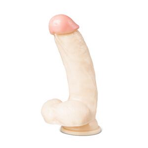 Realistic Dildo with Balls 17.5CM - Flesh