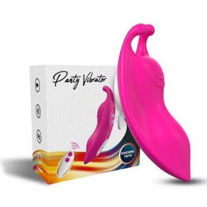 Remote Control 9 Speed Silicone Vibrator for Panties with Magnetic Clip