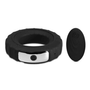 Remote Control Silicone Vibrating Cock Ring (2 Motors)