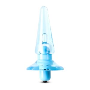 Vibrating Anal Plug - Blue