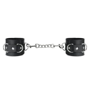 Leather Cuffs - Black