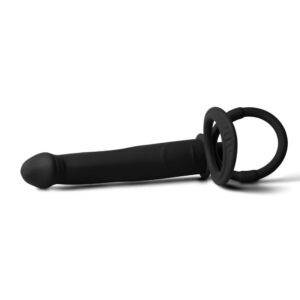 Vibrating Dildo with 2 Cock Rings