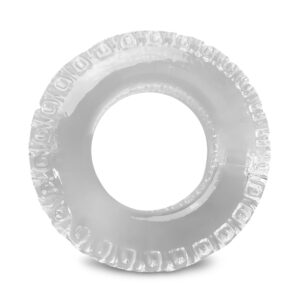 Tyre Shape Cock Ring - Clear