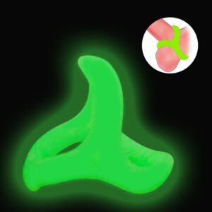 Glow in the Dark Triple Cock Ring