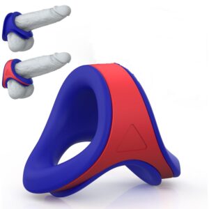 2in1 Silicone Penis Ring Cock Ring