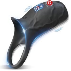 10 Speed Silicone Vibrating Cock Ring