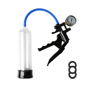 Plastic Pistol Pump with Gauge & Valve